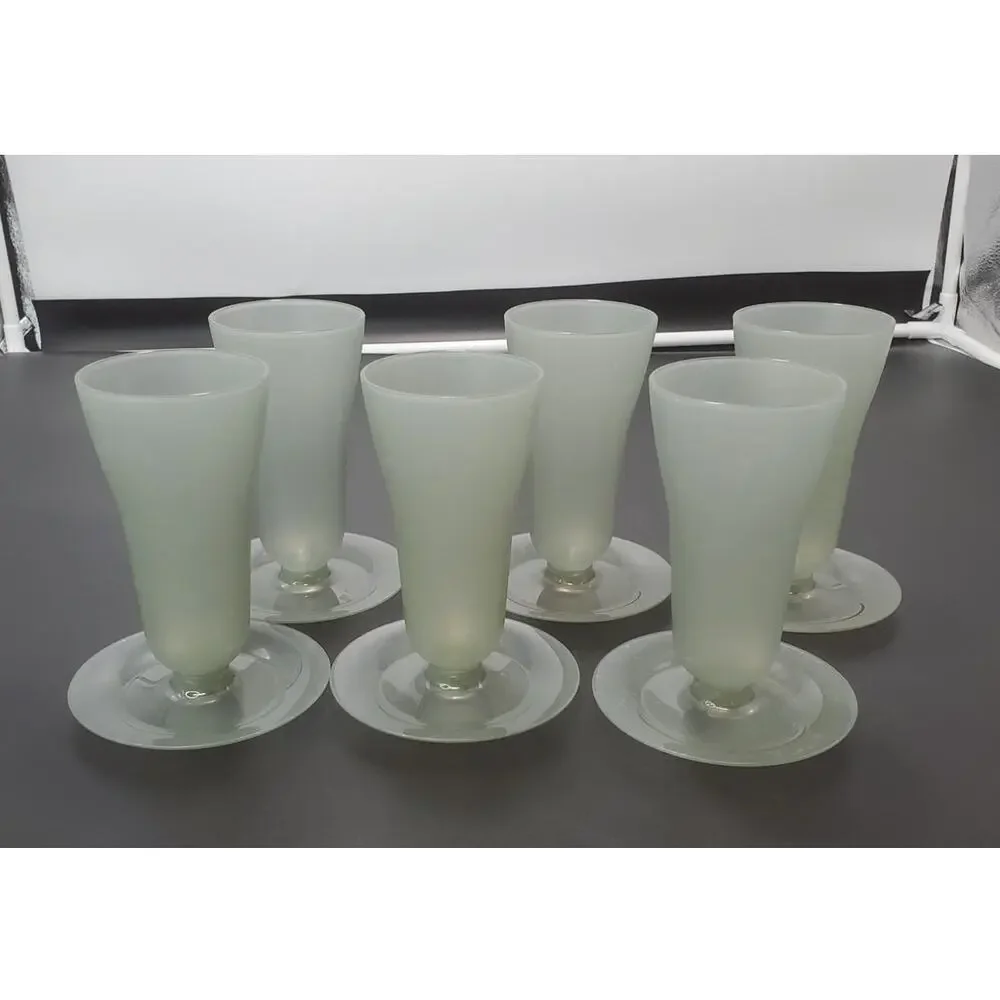 Vintage Tupperware Parfait Dish w/Base, Set of 6 NO LIDS - Picture 1 of 4